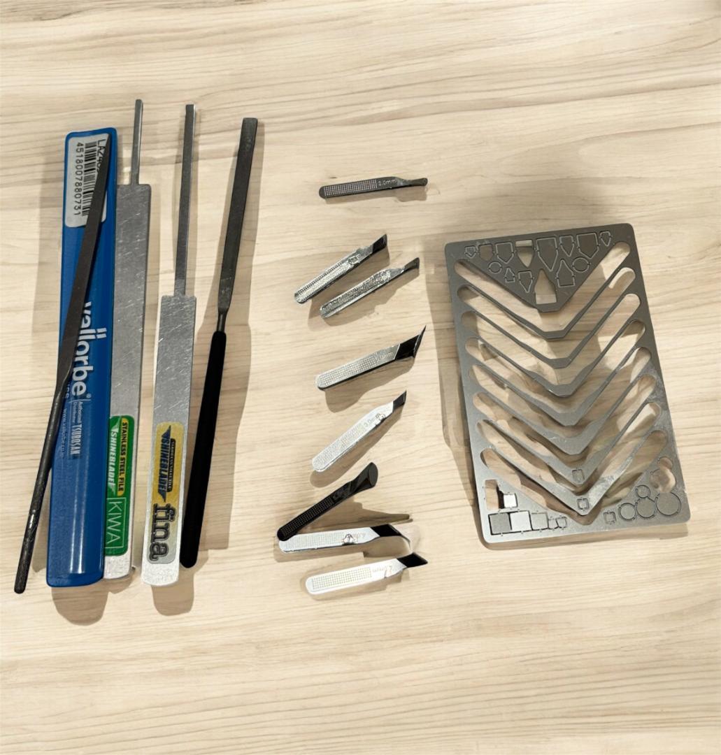 【中古】プラモデル用 精密ヤスリ セット