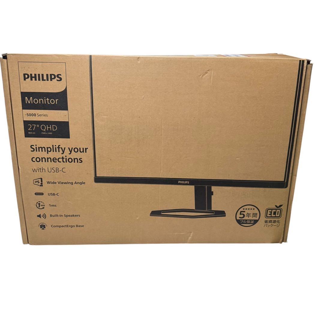 【美品】PHILIPS 液晶ディスプレイ 27型 27E1N5600AE/11