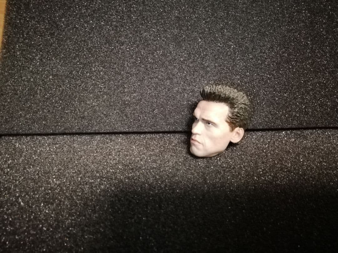 ホットトイズ製 1/6 ターミネーター2 T-800ヘッド　ミニチュア