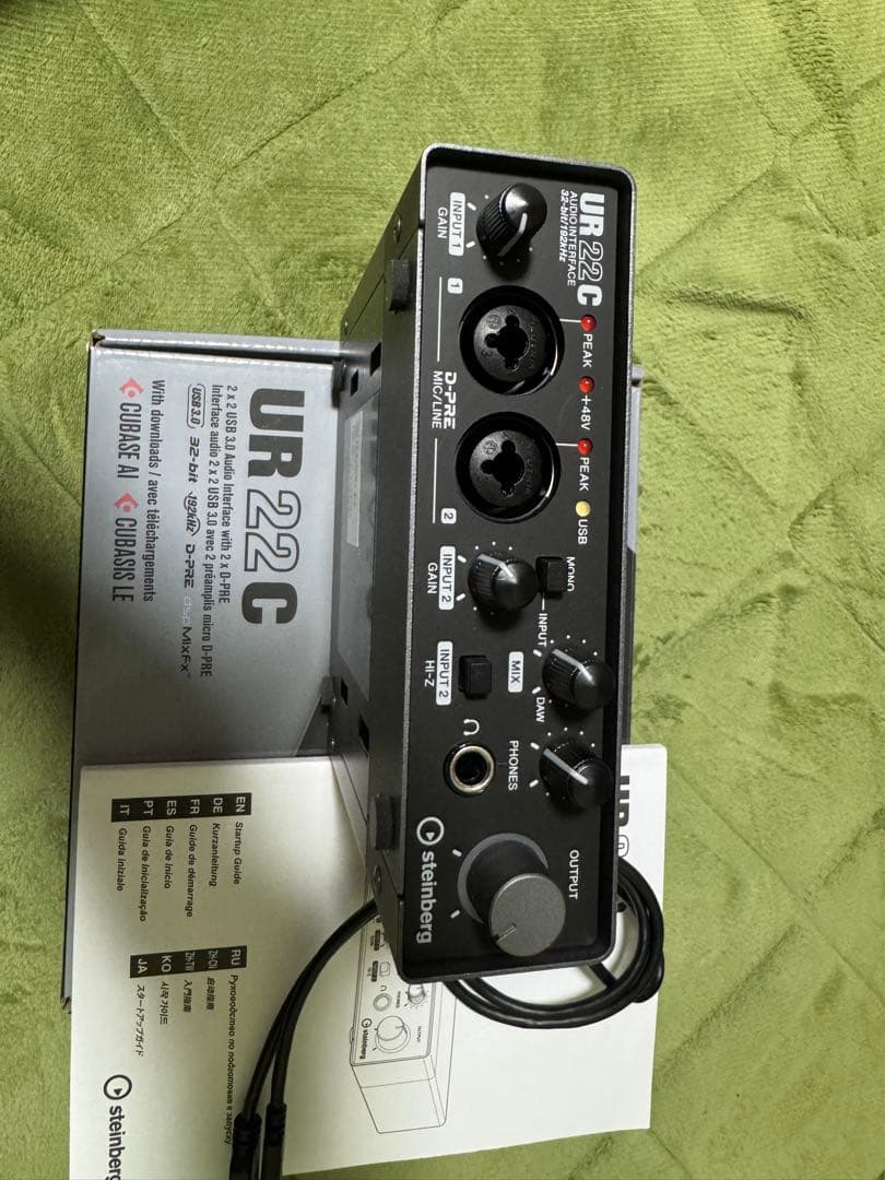 【箱無し】Steinberg UR22C オーディオインターフェイス