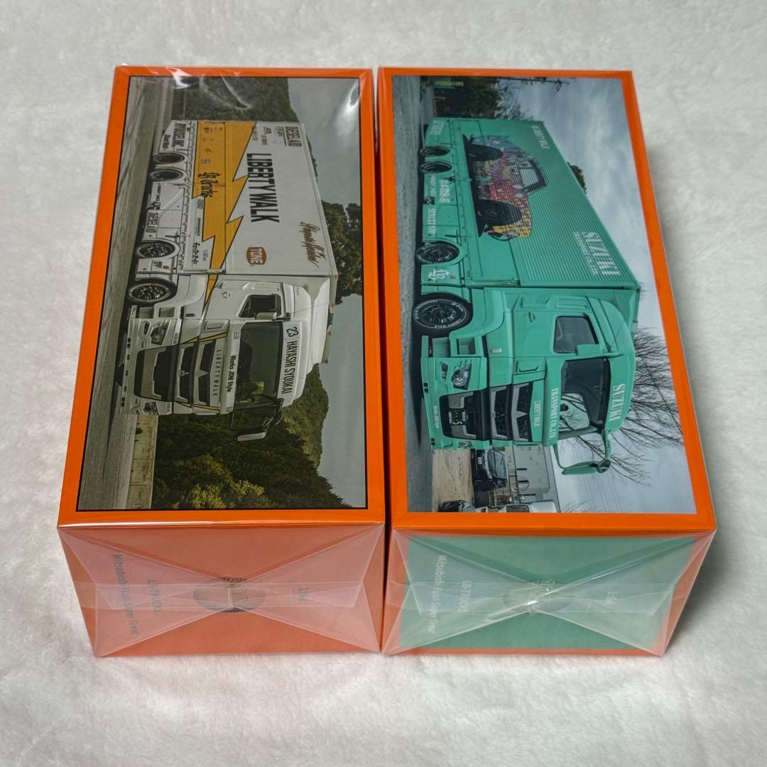 GCD 1/64 LBWK トランスポーター LB トラックス 2台セット