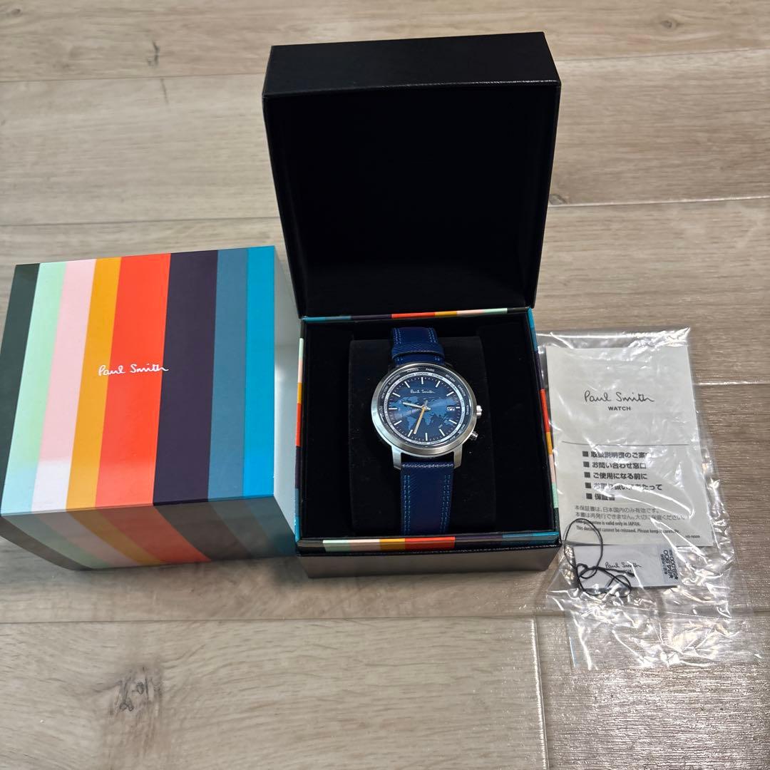 【新品】ポールスミス　腕時計　ワールドトラベラー　KL5-326-70