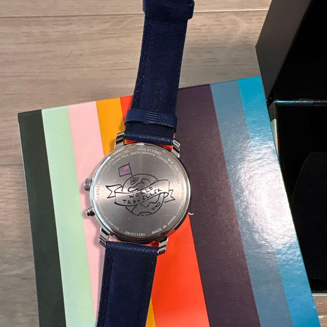 【新品】ポールスミス　腕時計　ワールドトラベラー　KL5-326-70