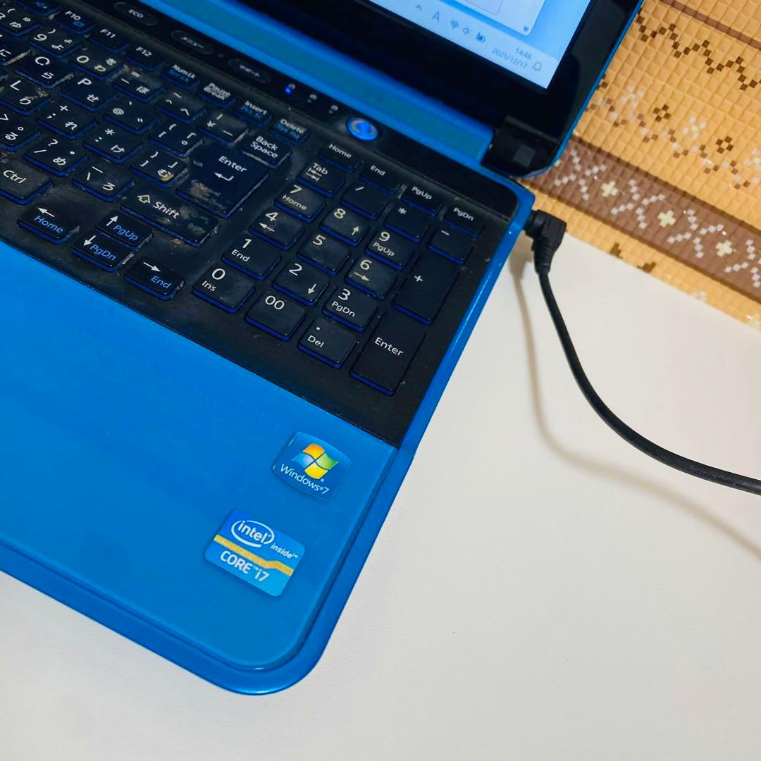 Y976 富士通ノートパソコンWEBカメラi7高速SSDサクサクWindow11