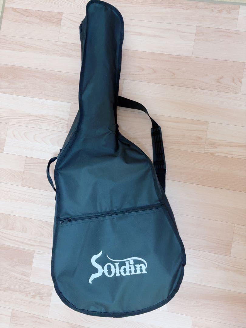 【美品】soldin SFG- 15島村楽器アコギ カポタスト ピック付き