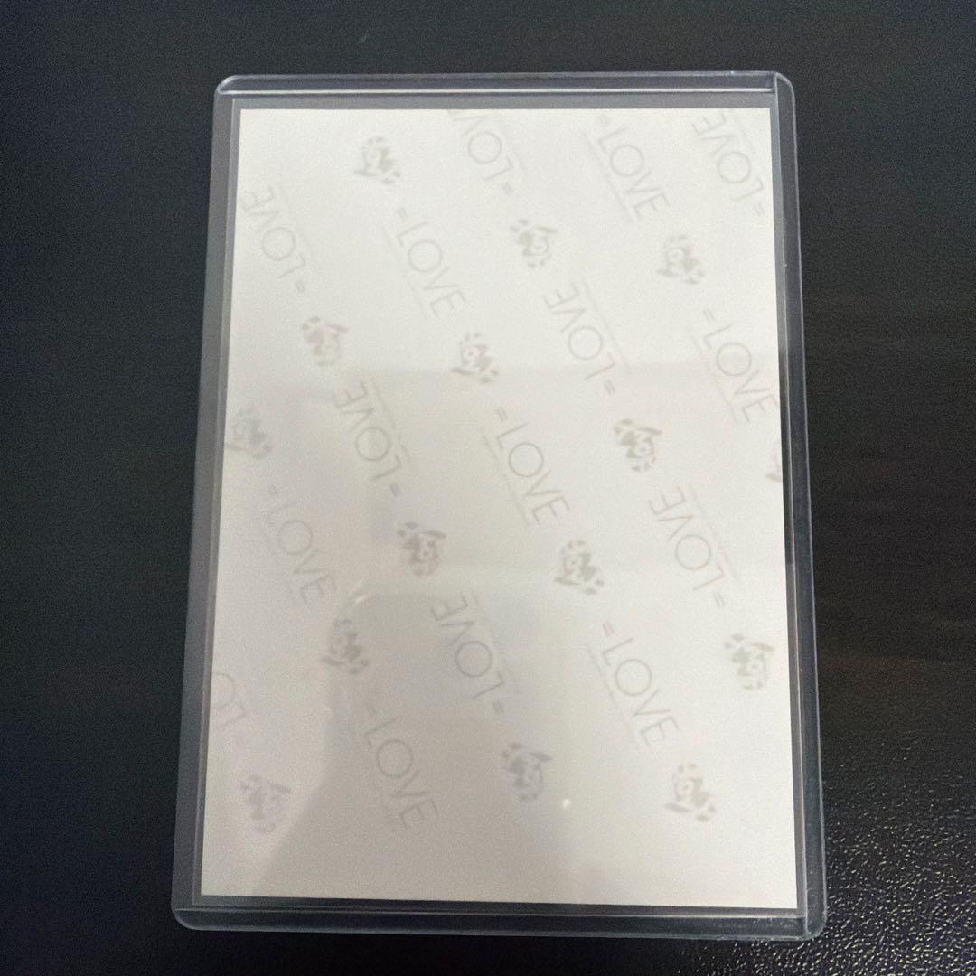 ＝LOVE 佐々木舞香　直筆　チュウ　探せダイヤモンドリリー