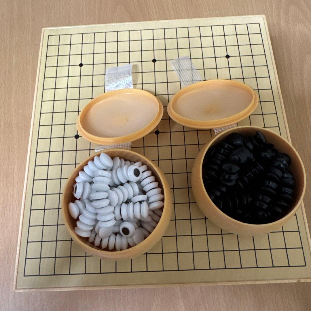 囲碁盤 碁石2個付き