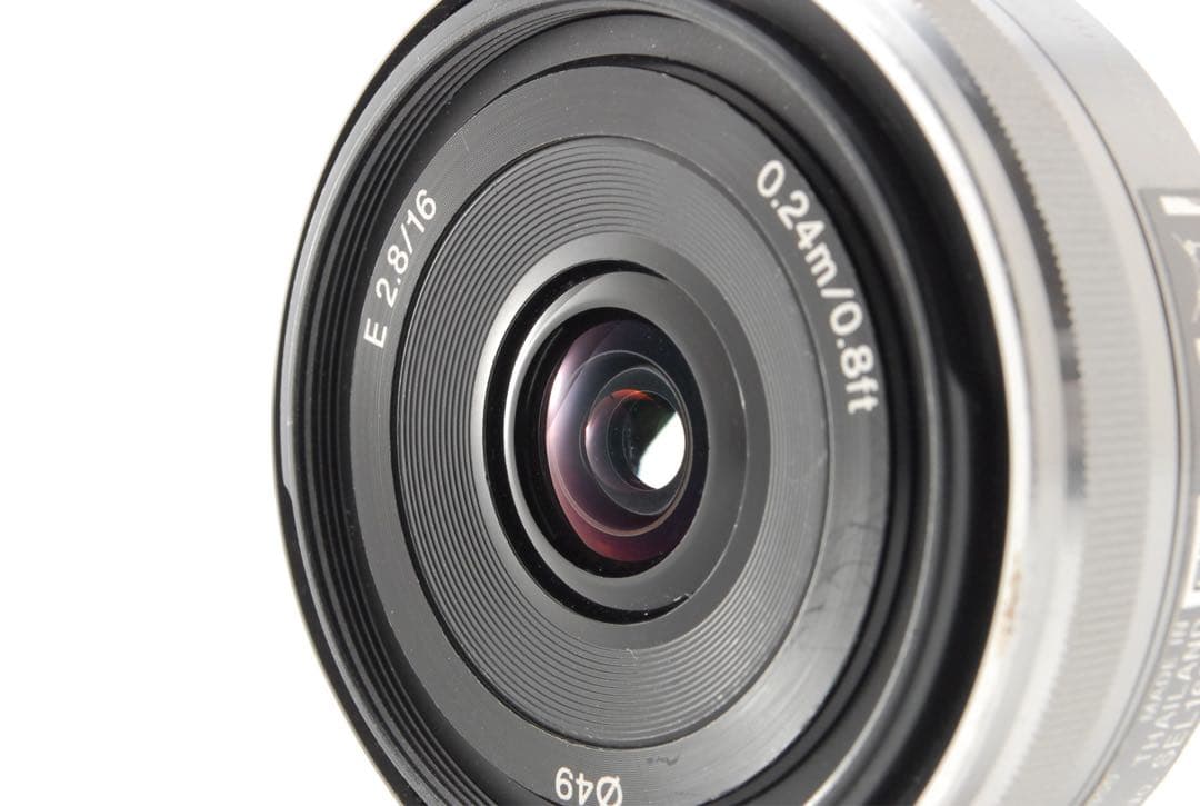 美品✨ソニー E 16mm F2.8❤️薄型・軽量単焦点レンズ！