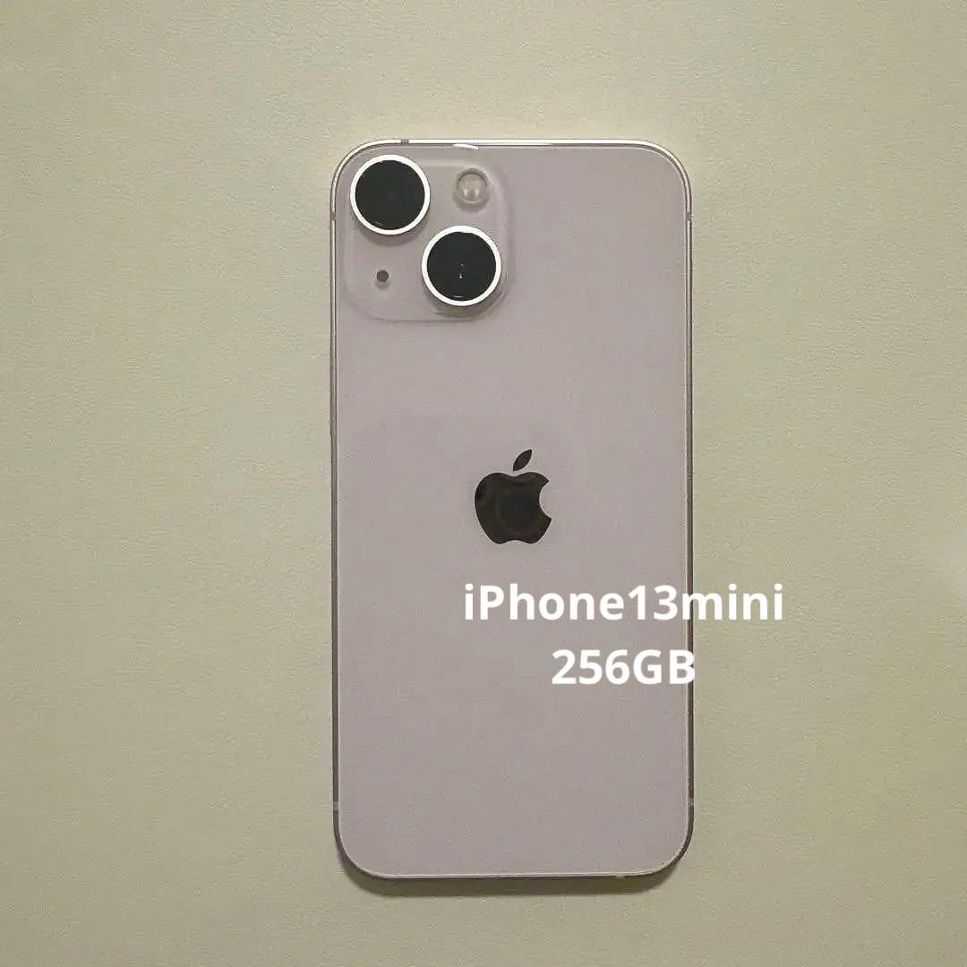 iPhone13mini 256GB バッテリー83% ピンク　SIMフリー