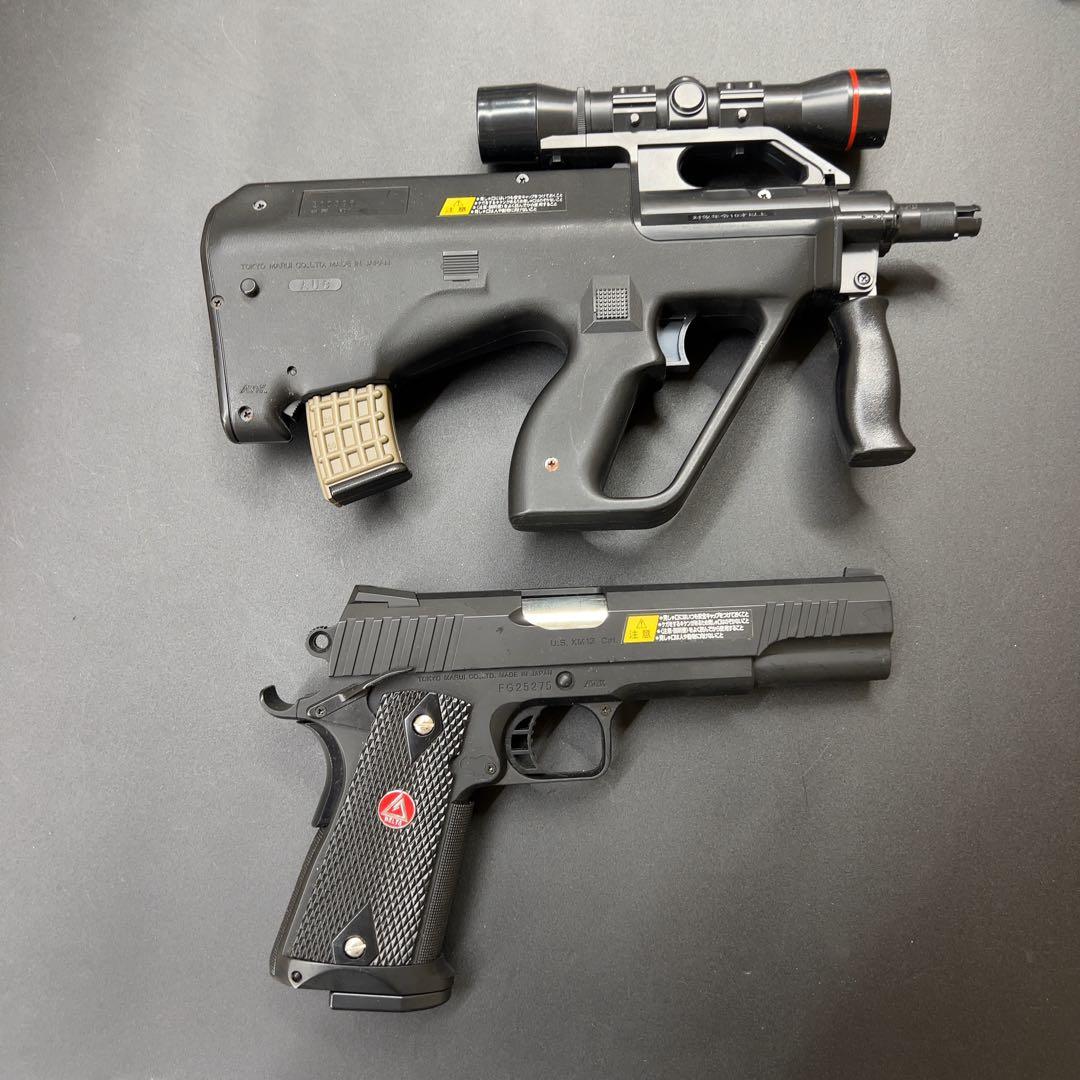 エアーガン まとめ アサルト ショットガン ハンドガン リボルバー エアガン