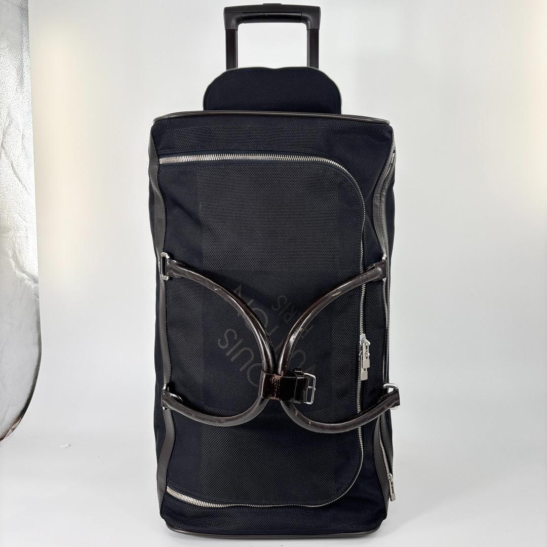 極美品 ルイヴィトン●ダミエ ジェアン●エオール60 キャリーケース ブラック