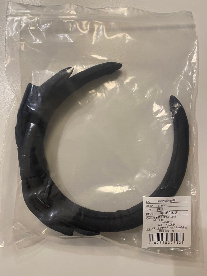 ハンドメイド大人リボンカチューシャ