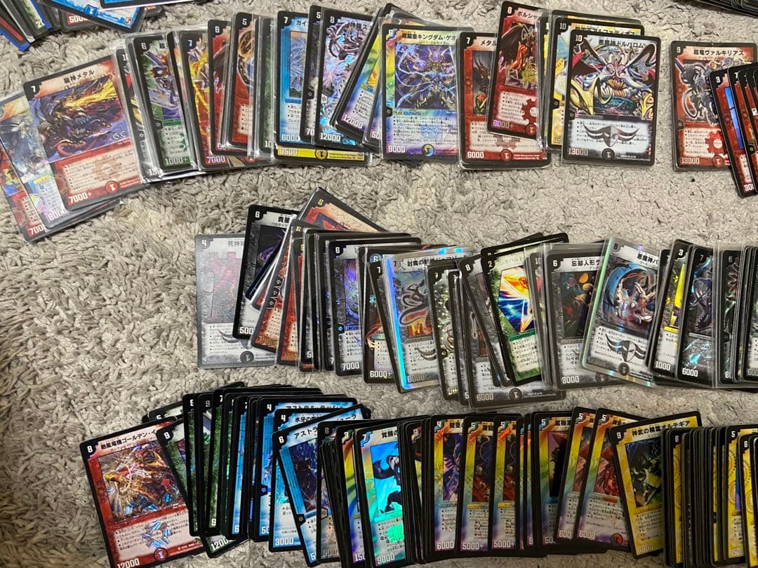 デュエルマスターズ トレーディングカード まとめ売り 大量 + スリーブ おまけ
