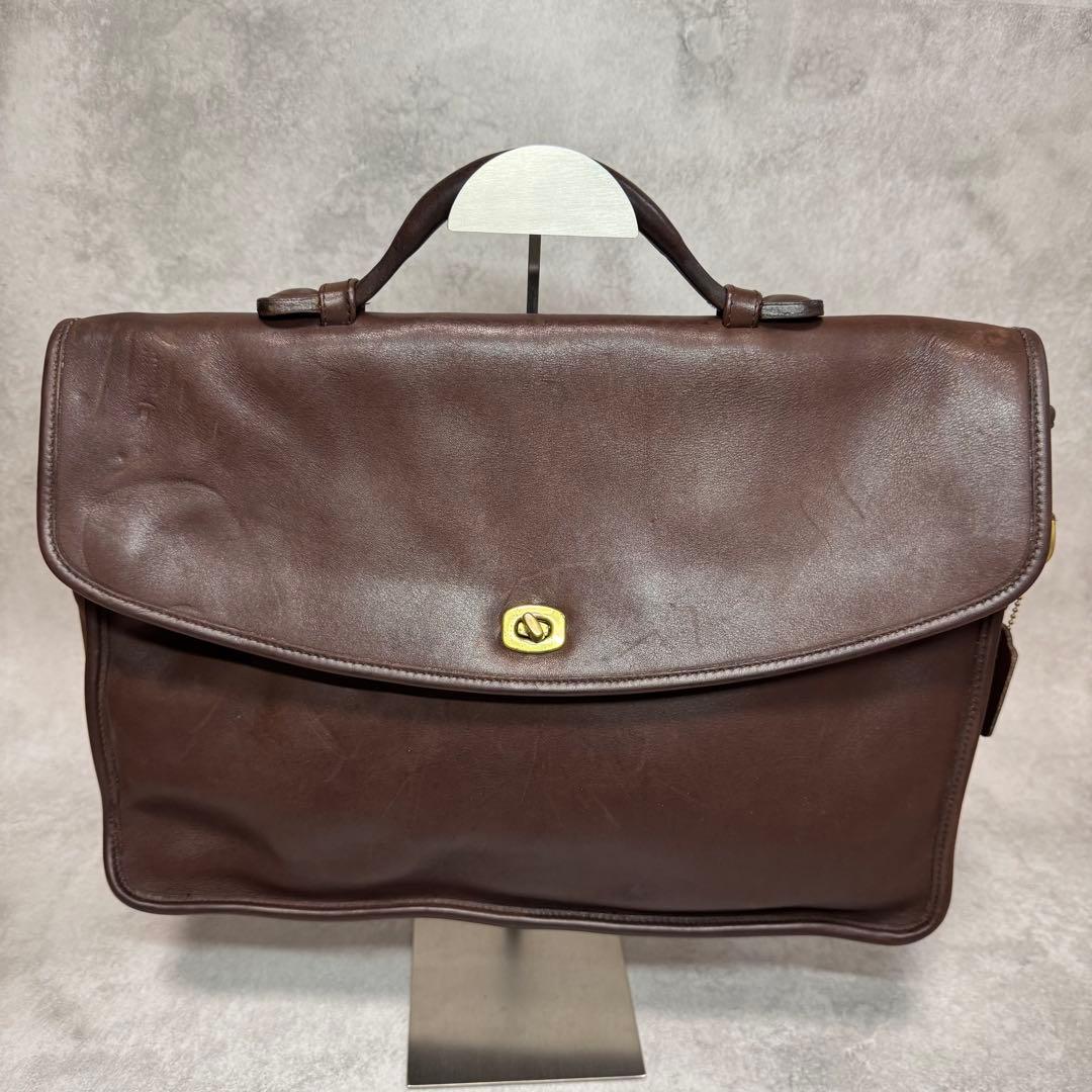 オールドコーチ ビジネスバッグ ターンロック A4 USA製 ブリーフケース