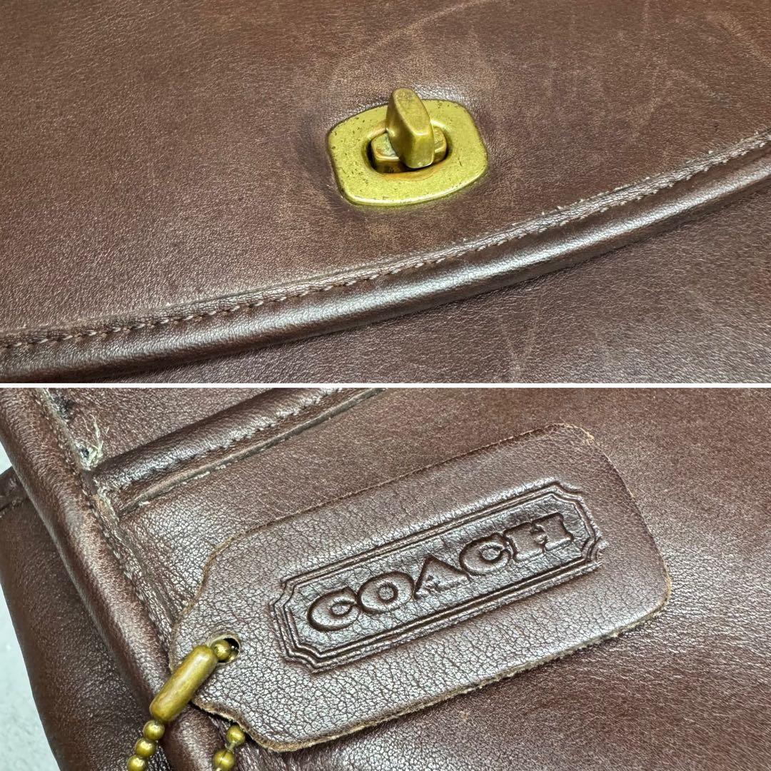 オールドコーチ ビジネスバッグ ターンロック A4 USA製 ブリーフケース