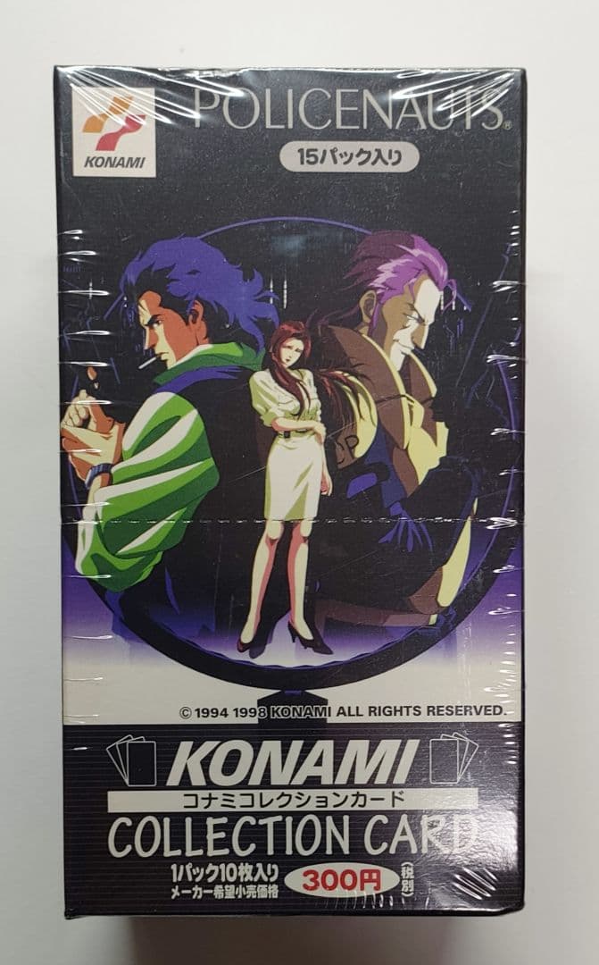 【カード】ポリスノーツ コナミコレクションカード1BOX