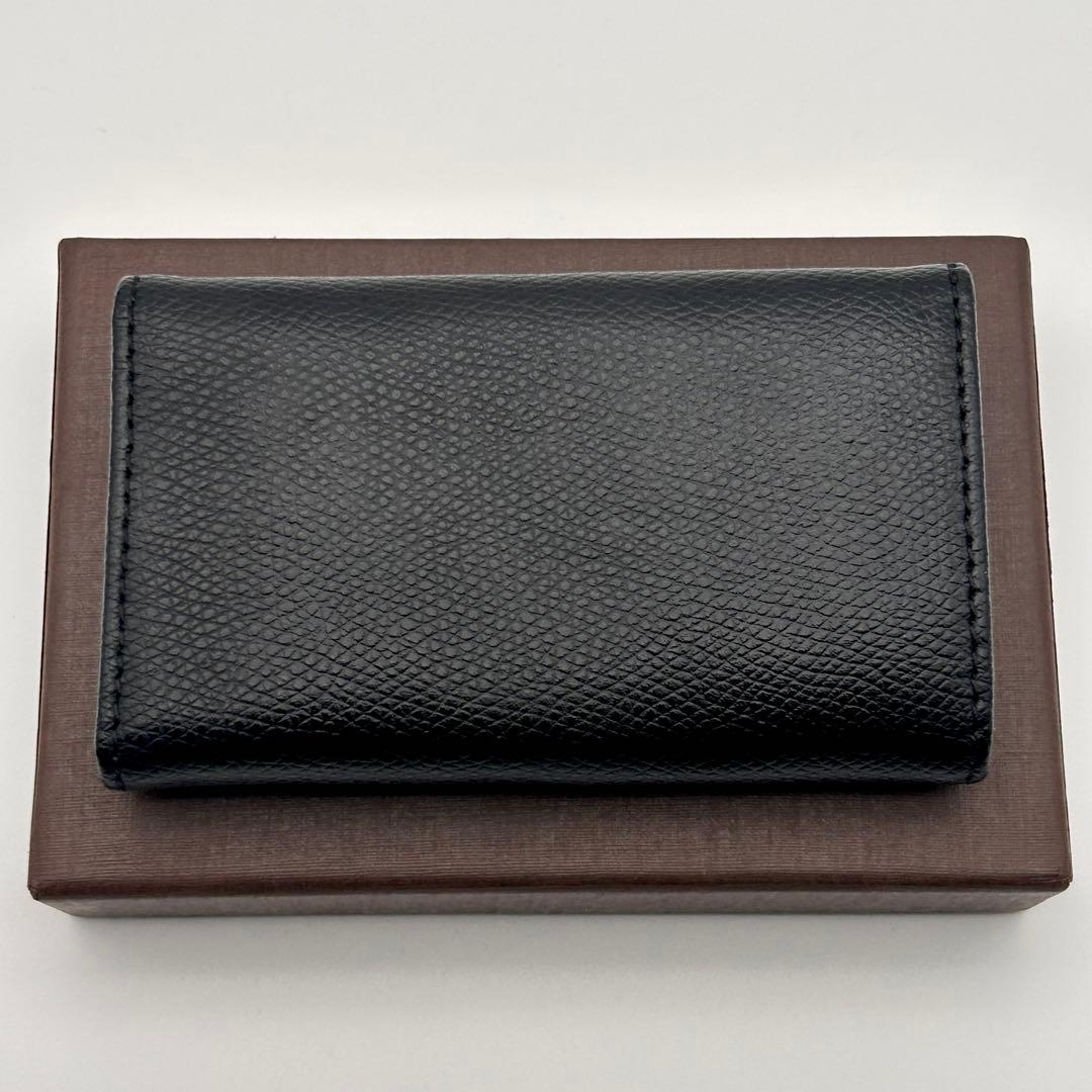 美品✨ EMPORIO ARMANI アルマーニ 6連 キーケース ブラック