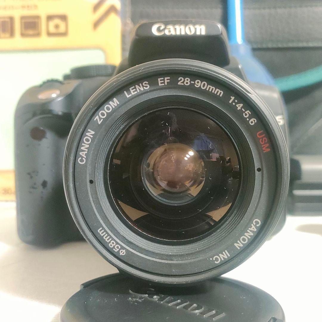 動作可！☆canon一眼レフカメラ☆「eos kiss n」レンズセット♪