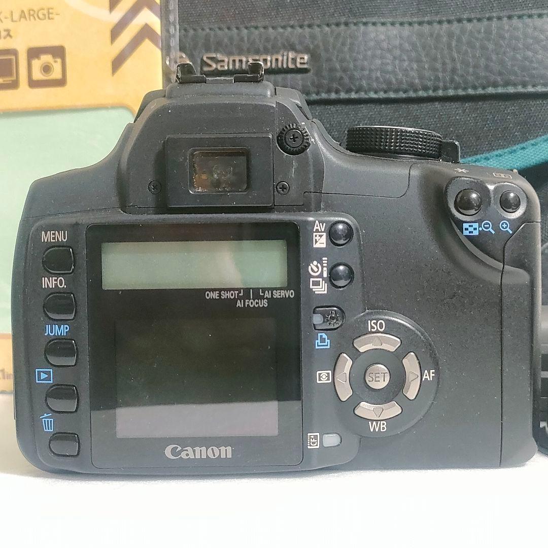 動作可！☆canon一眼レフカメラ☆「eos kiss n」レンズセット♪