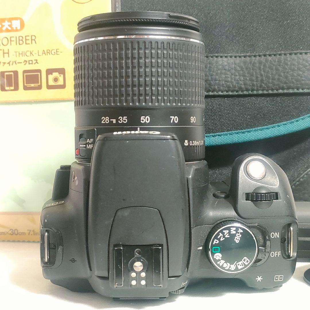 動作可！☆canon一眼レフカメラ☆「eos kiss n」レンズセット♪