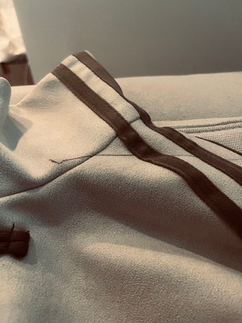 訳有　S 海外限定adidas originals スエード トラックジャケット