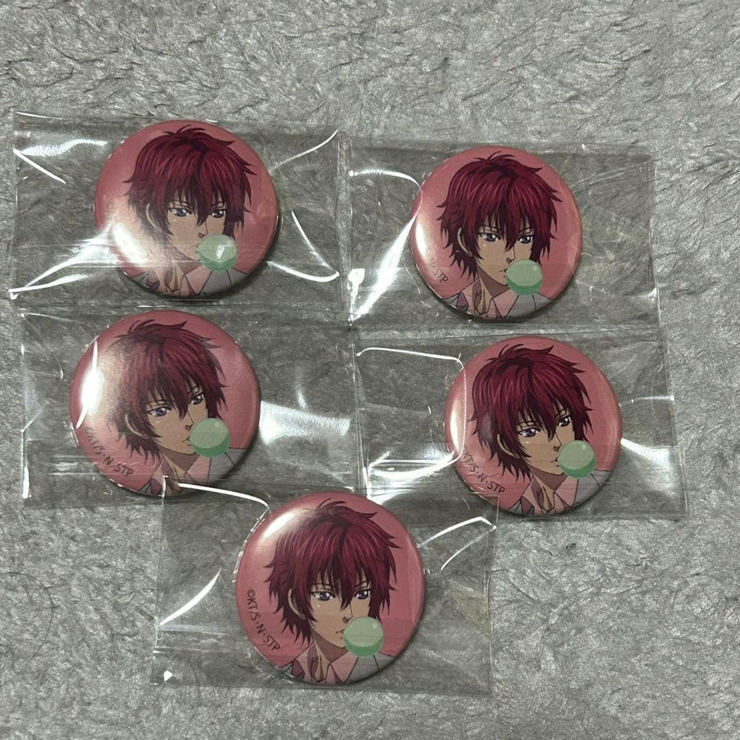 テニスの王子様 丸井ブン太 メモリアル缶バッジ 5点セット