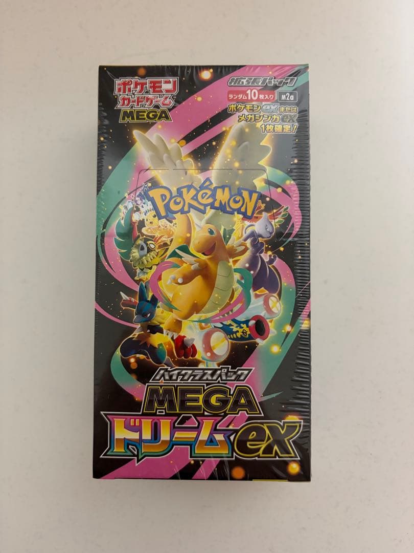 【シュリンク付き】ポケモンカードゲーム MEGAドリームEX ボックス