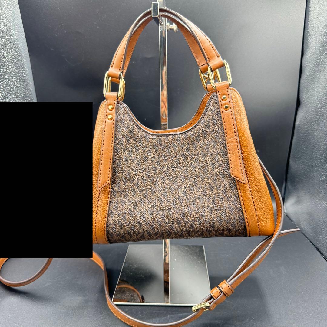 未使用級✨マイケルコース ショルダーバッグ 2way MK柄 レザー