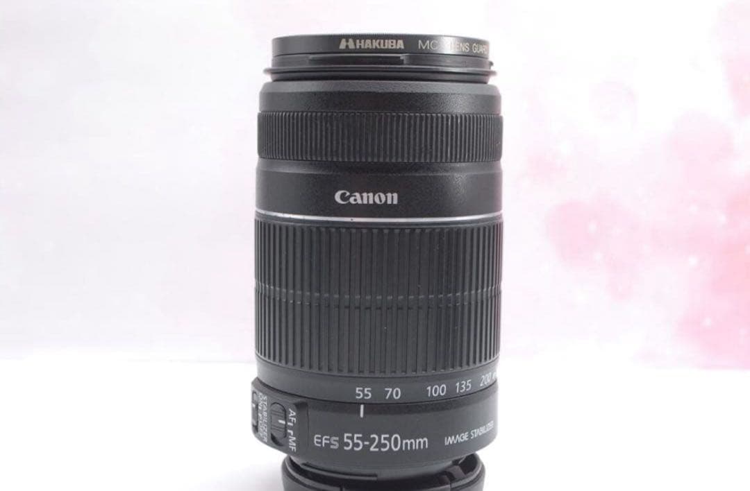 Canon EOS 55-250mm IS Ⅱ⭐手振れ補正⭐望遠レンズ⭐一眼レフ
