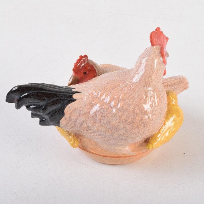 もちぽよい　萩焼　十二世　坂高麗左衛門作　酉香合　共布共箱　V　8767