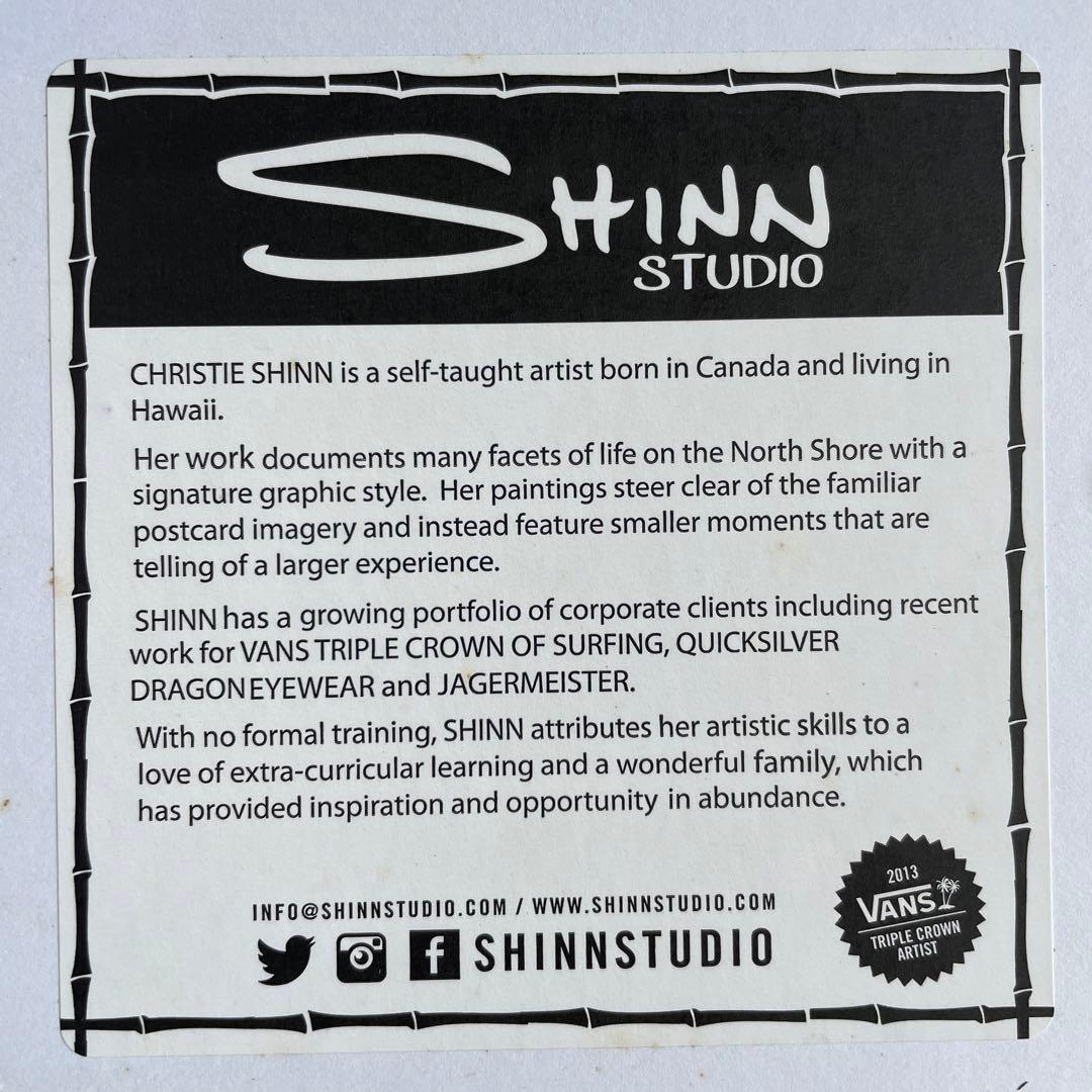 Christie Shinn『 ABOVE WAIMEA 』11×14 inch