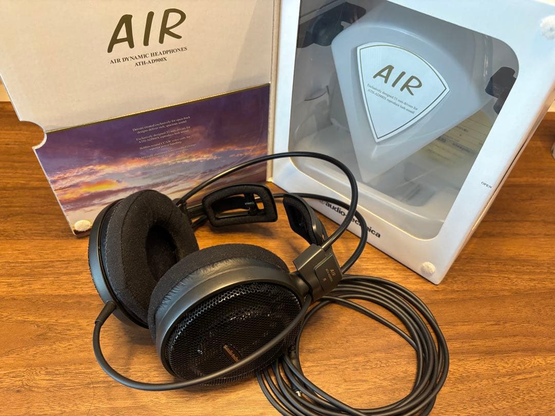 ヘッドホン audio-technica ATH-AD900X