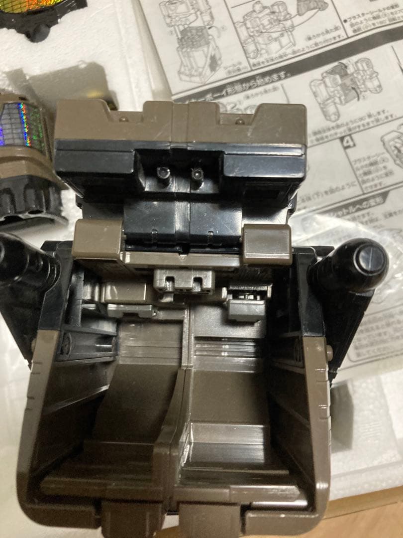 救急戦隊ゴーゴーファイブ ブラックDXマックスビクトリーロボ※合体後マスクなし