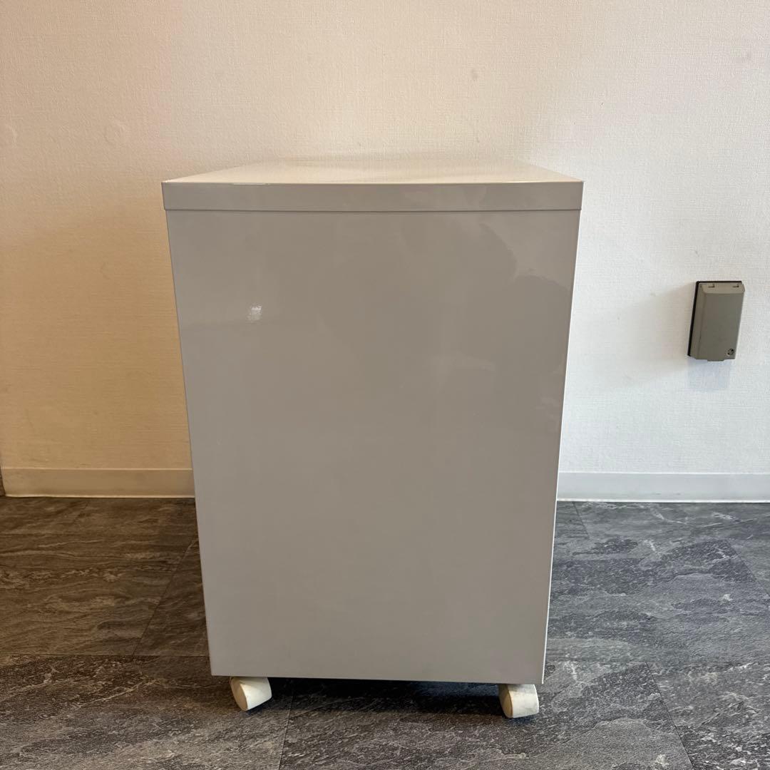 無印良品 スチールキャビネット ライトグレー