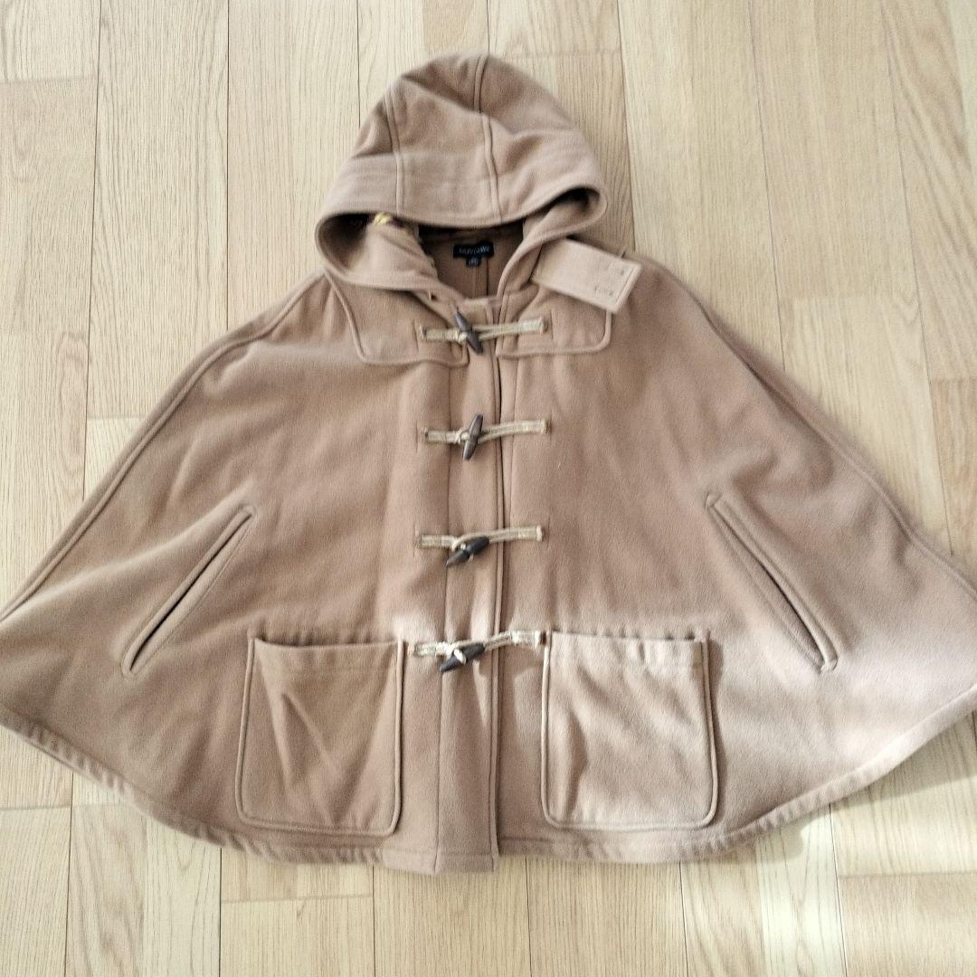 ラルフローレン　ダッフルウールポンチョ