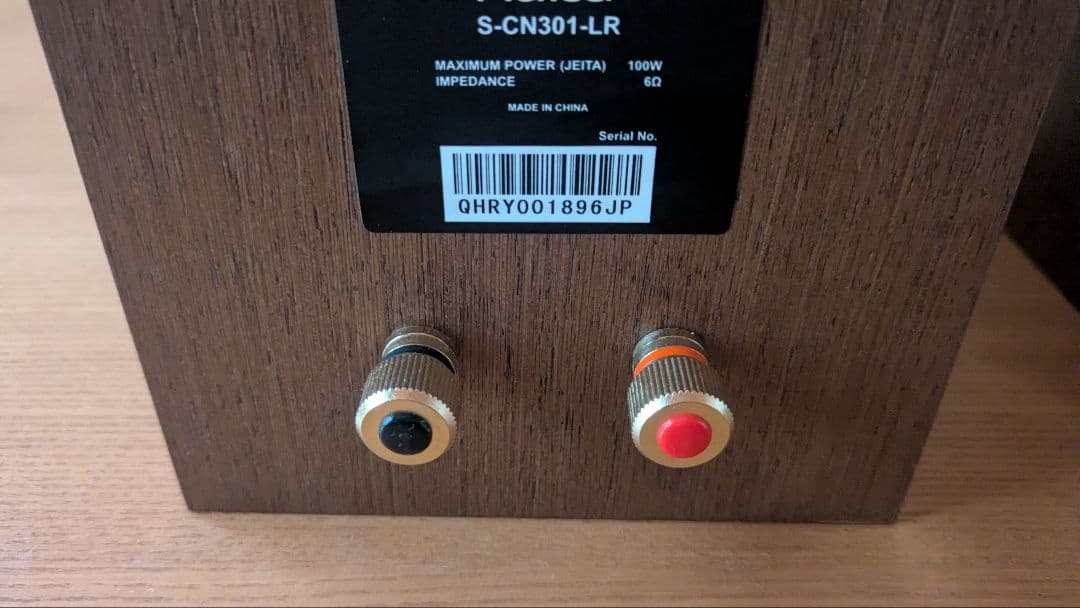 Pioneer　スピーカー　S-CN301-LR