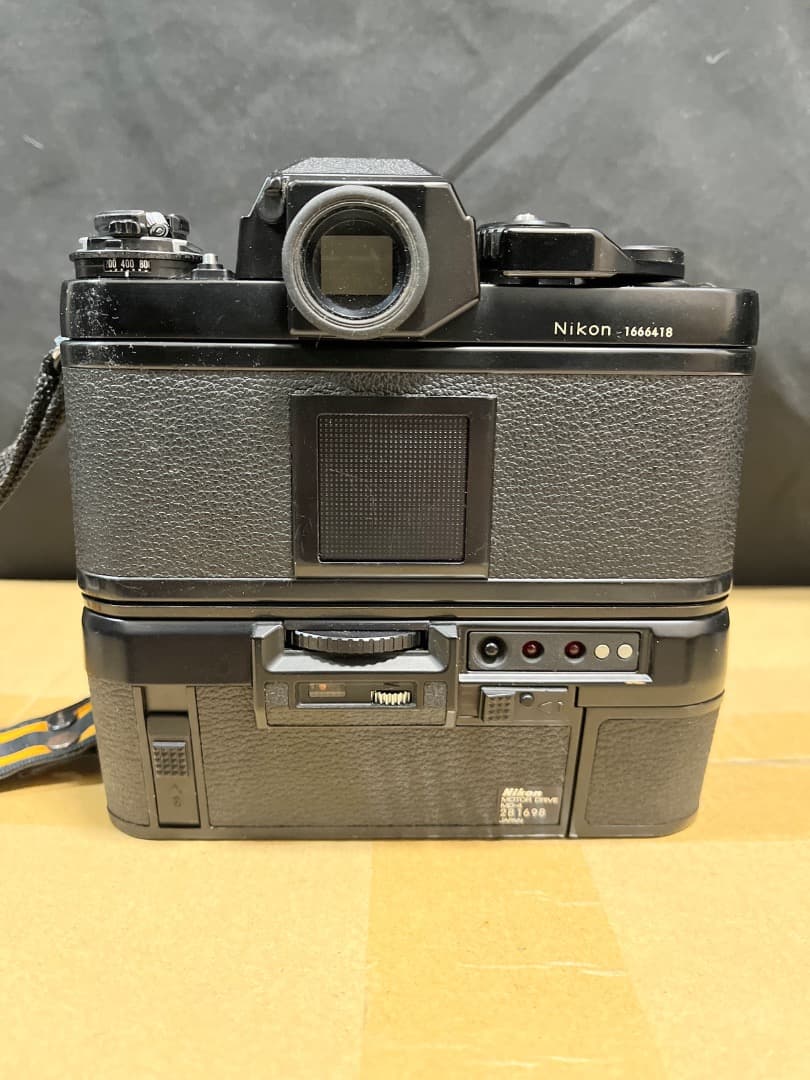Nikon ニコン F3 一眼レフ フィルムカメラ ボディ MD-3 説明書付き