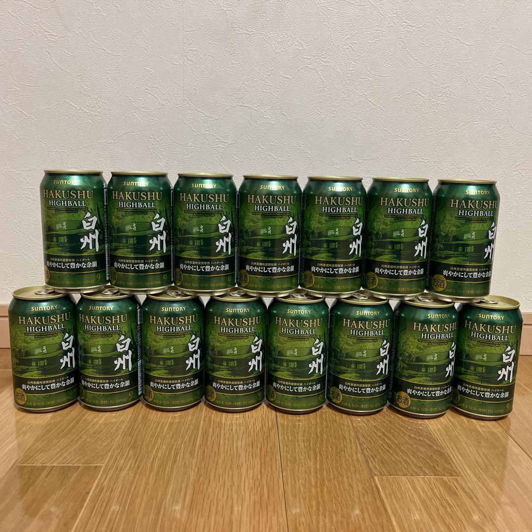 サントリー白州ハイボール 350ml缶 15缶セット