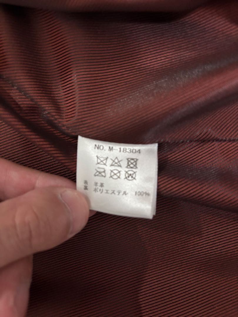 MR. OLIVE ブラック セミダブルライダースジャケット Mサイズ