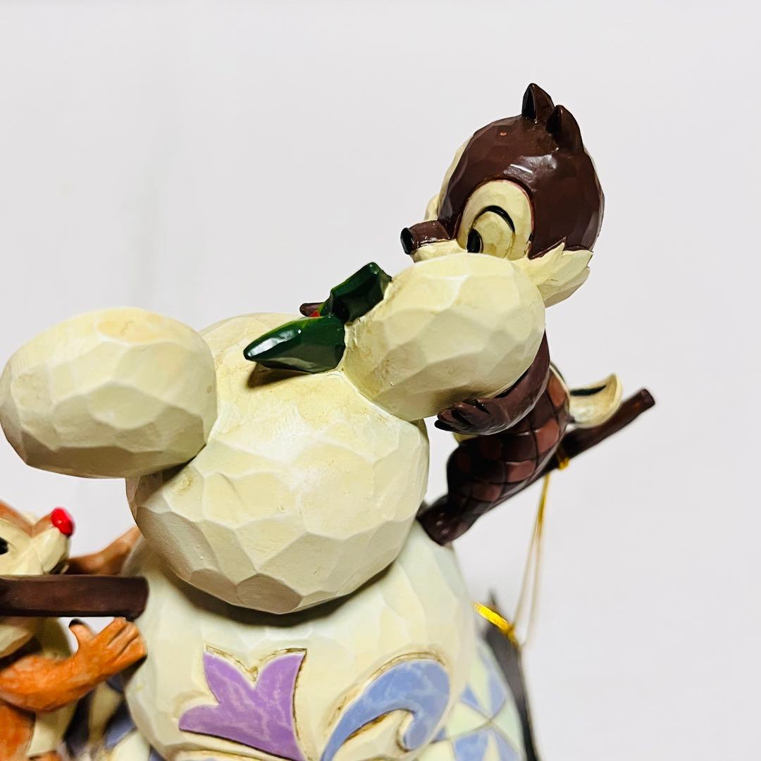 ディズニー　エネスコ　トラディション　ジムショア　チップ　デール　雪だるま