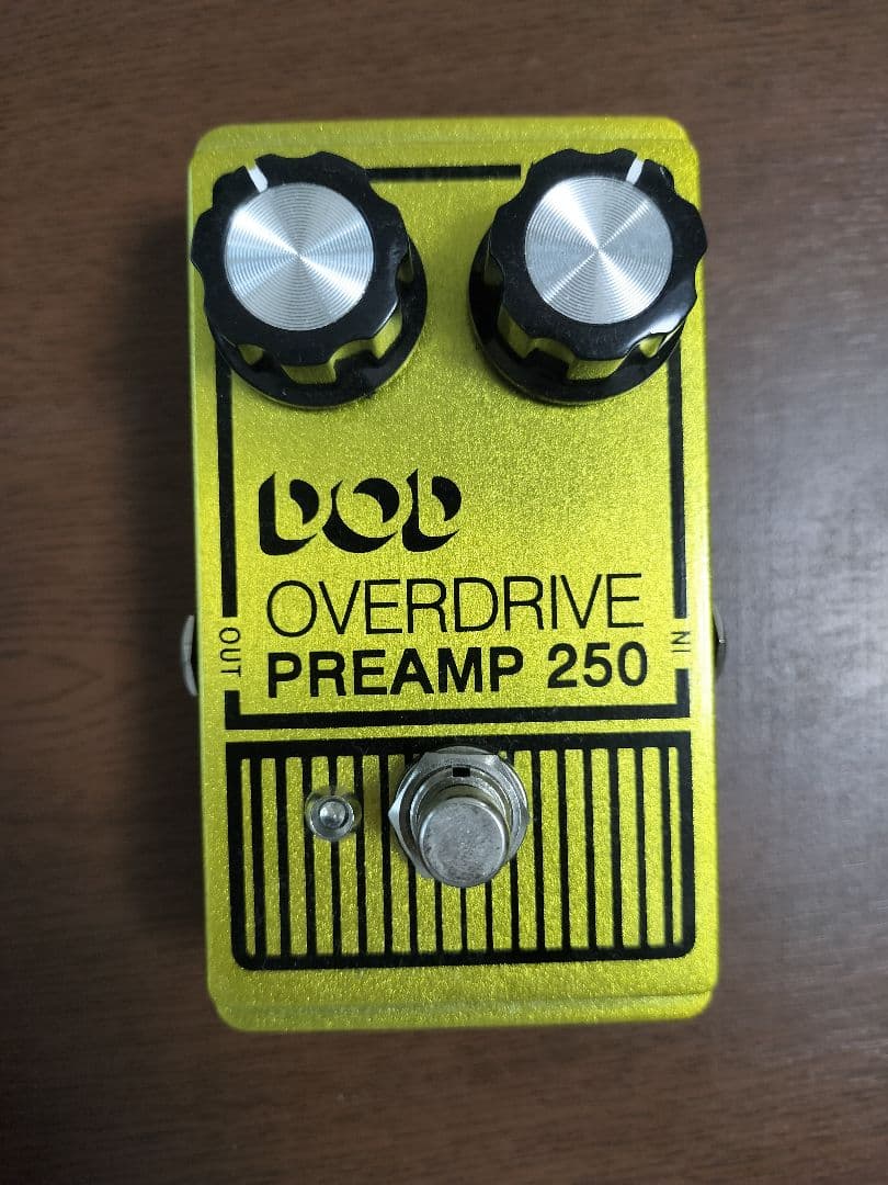 DOD OVERDRIVE PREAMP 250 箱説明書つき　オーバードライブ