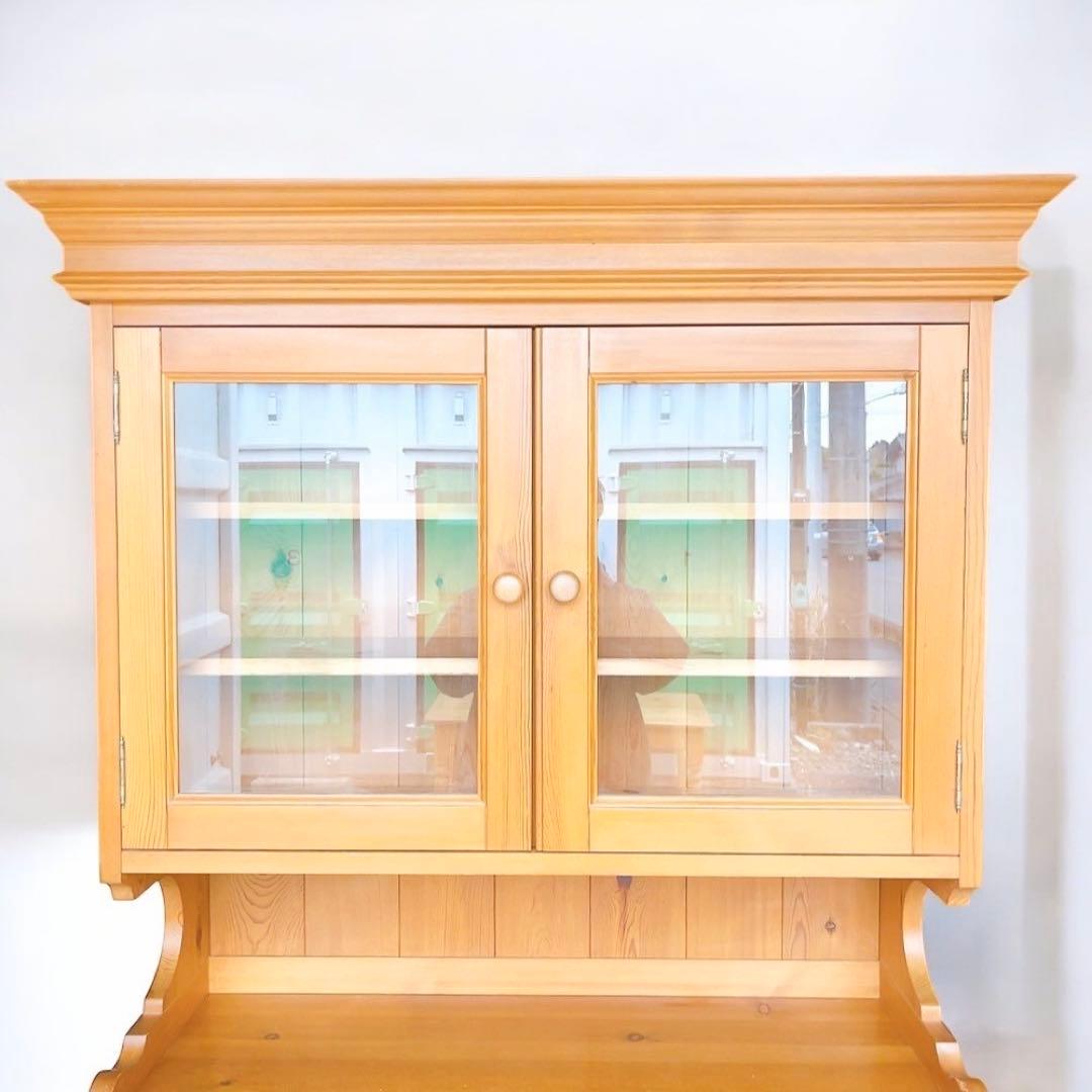 ペニーワイズ　パイン無垢材　カップボード キッチンボード　英国家具