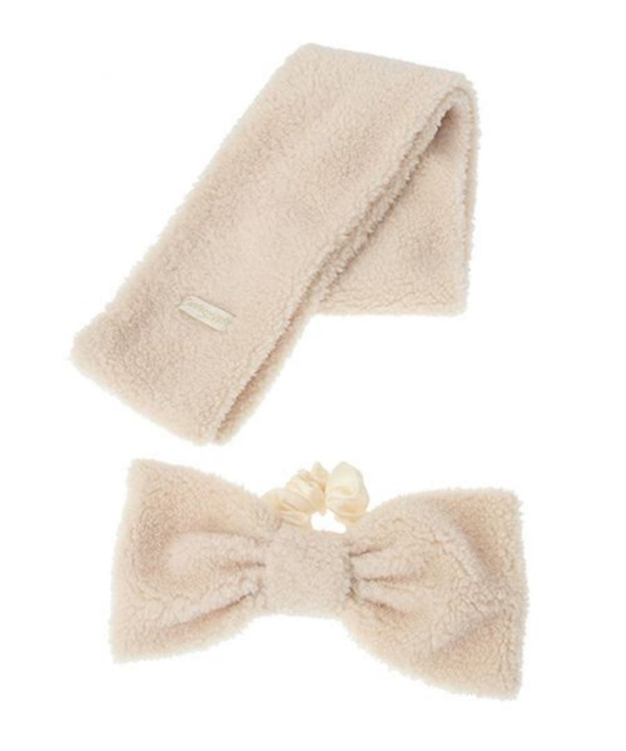 新品タグ付♡Candy Stripper♡BOA RIBBON マフラー・ピンク