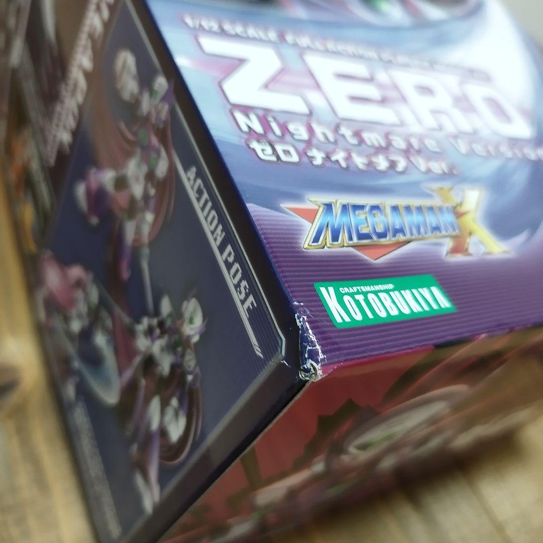 未使用未組立　ロックマンX ゼロ&ナイトメアゼロ　プラモデル　コトブキヤ