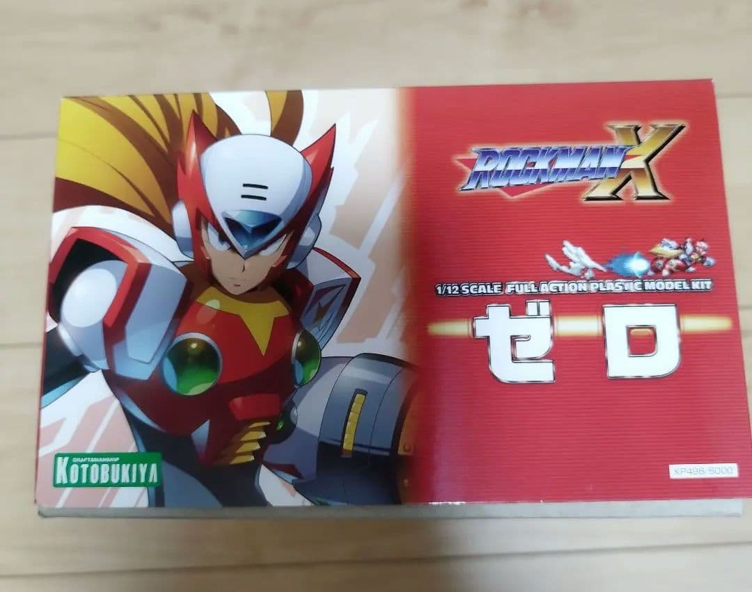 未使用未組立　ロックマンX ゼロ&ナイトメアゼロ　プラモデル　コトブキヤ
