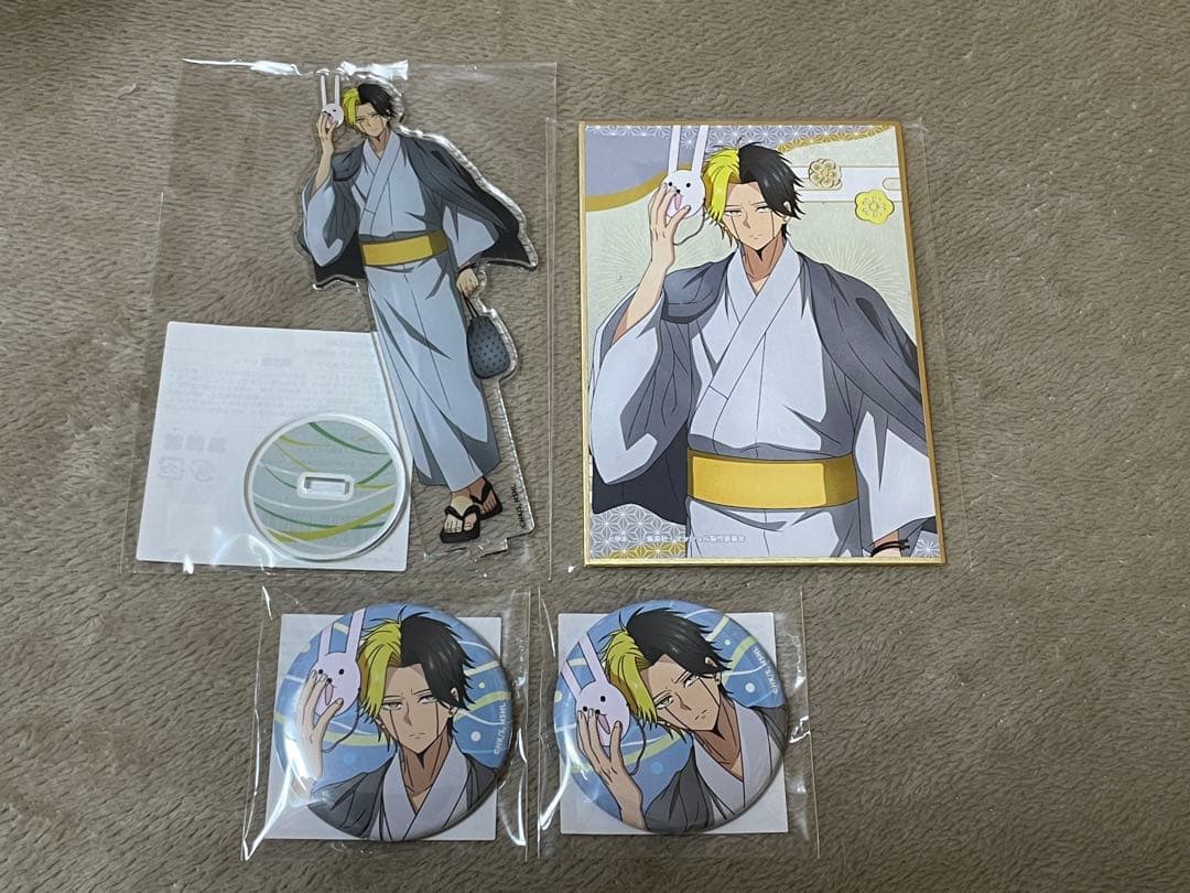 マッシュル MASHLE フクヤ キャラ福くじ レイン 4点セット