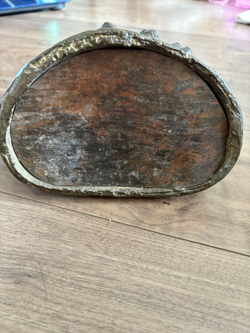 古董 古銅の観音菩薩座像(明代・14〜17世紀) 旧家藏出 贵重品 古銅製