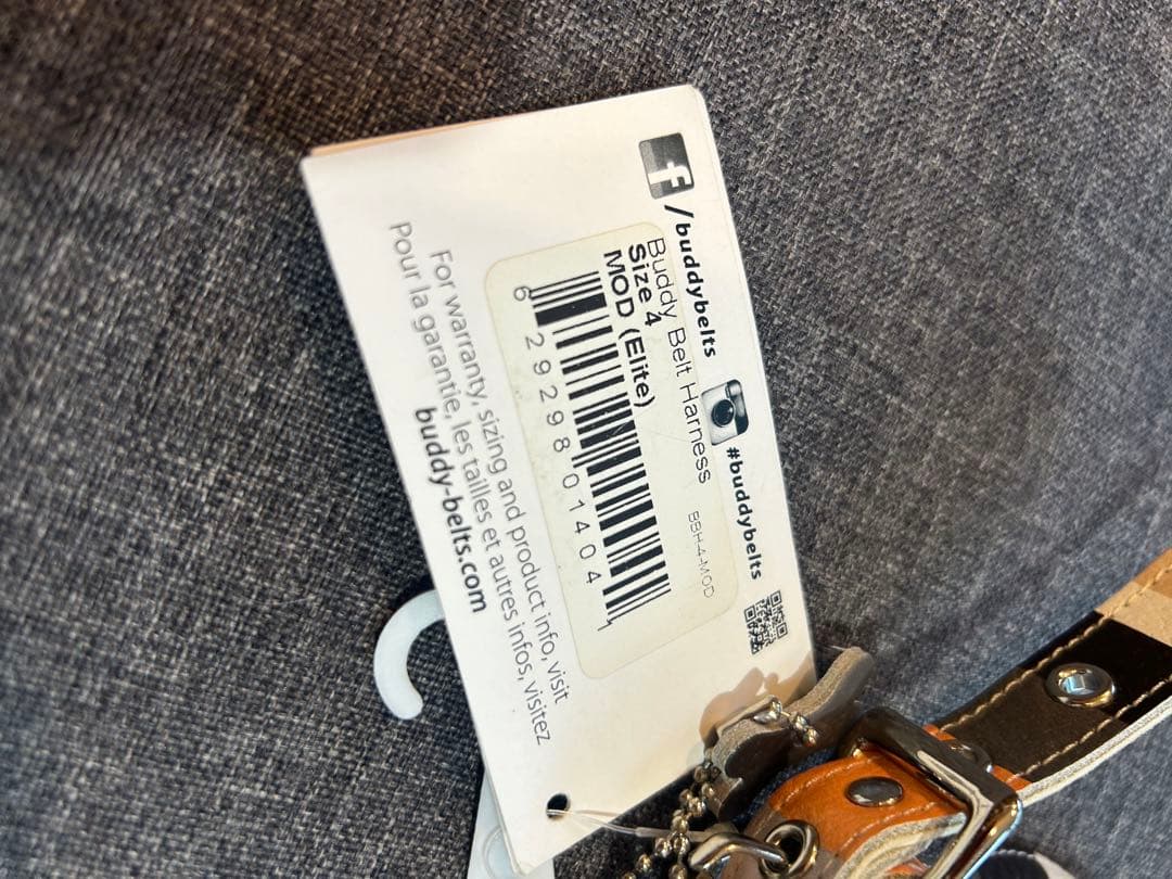 BB バディベルト　レザー ハーネス MOD サイズ4