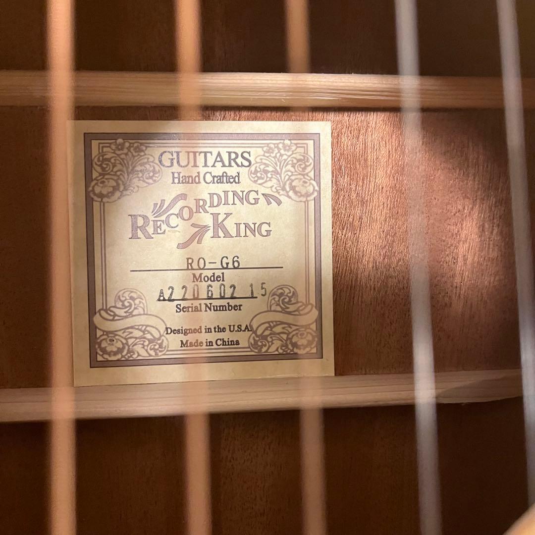 RECORDING KING レコーディングキング RO-G6 トリプルオー