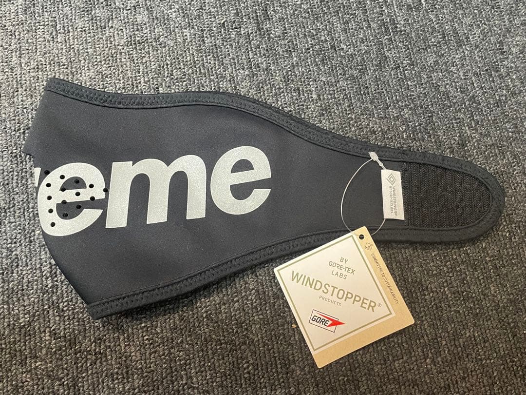 新品未使用 Supreme WINDSTOPPER Facemaskブラック